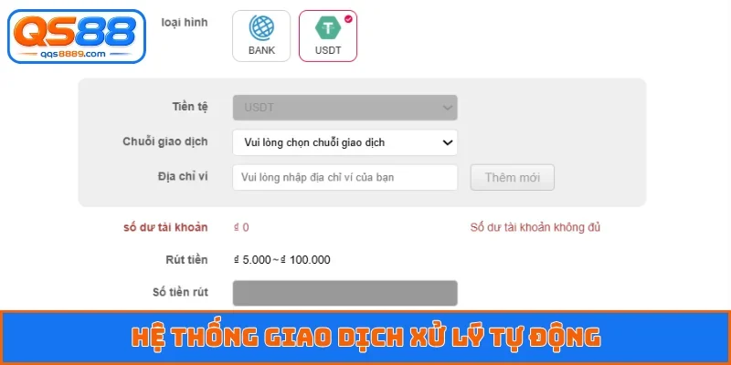Hệ thống giao dịch xử lý tự động