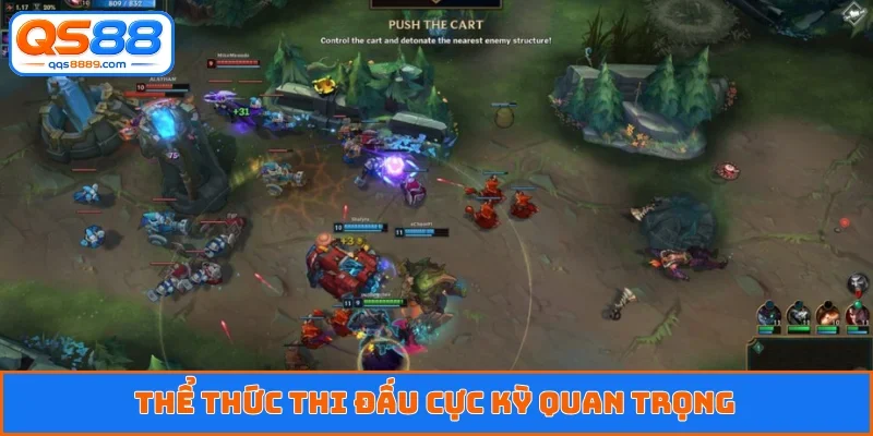 Thể thức thi đấu cực kỳ quan trọng